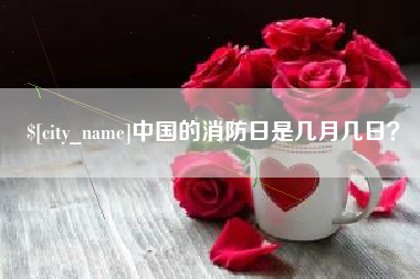 三门峡中国的消防日是几月几日？
