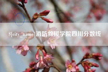 三门峡消防救援学院四川分数线