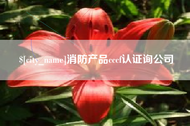 三门峡消防产品cccf认证询公司