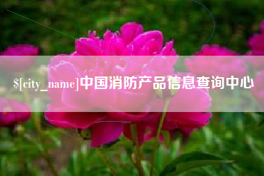 三门峡中国消防产品信息查询中心