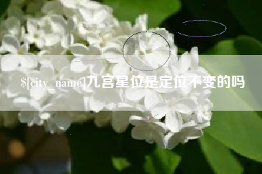 三门峡九宫星位是定位不变的吗