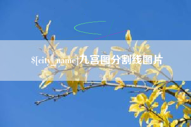 三门峡九宫图分割线图片