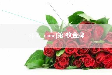 三门峡第9枚金牌