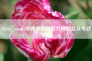 三门峡中国消防网官方网站公众号达伦特