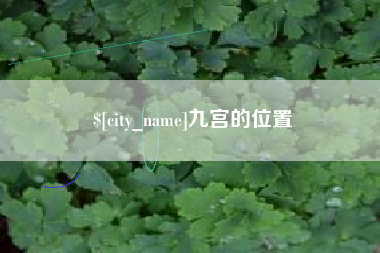 三门峡九宫的位置