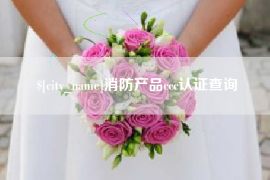 三门峡消防产品ccc认证查询