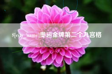 三门峡奥运金牌第二个九宫格