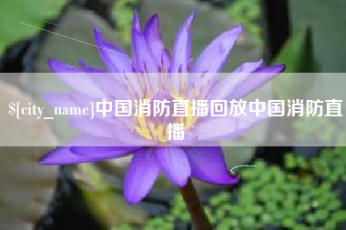 三门峡中国消防直播回放中国消防直播