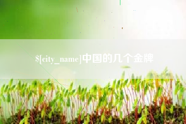 三门峡中国的几个金牌