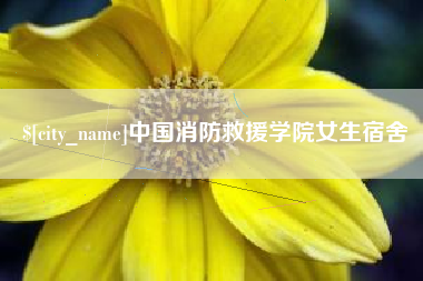 三门峡中国消防救援学院女生宿舍