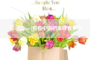 三门峡看看中国的金牌有多少